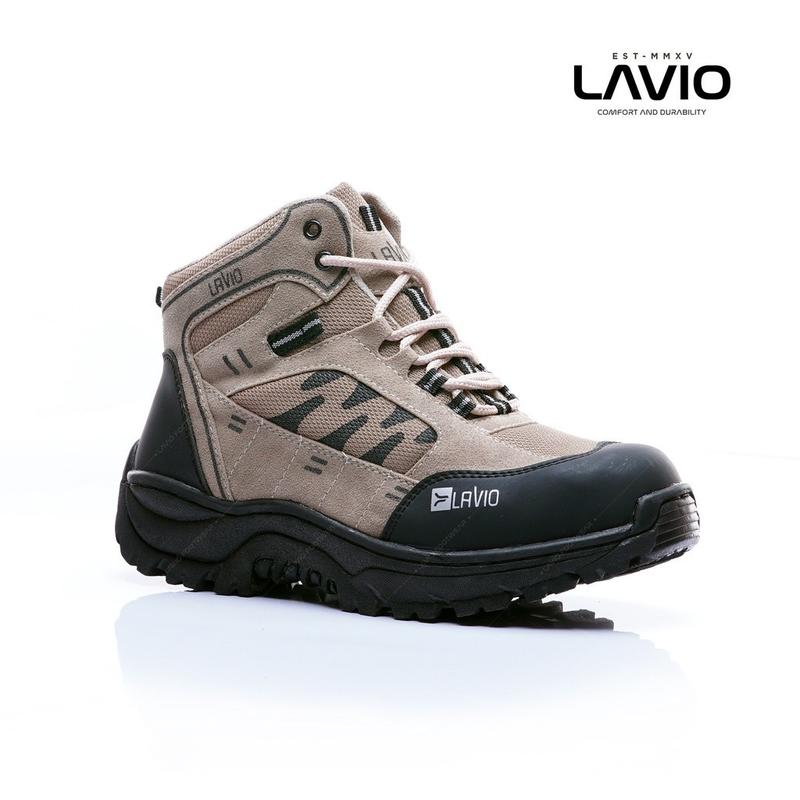 Lavio Sepatu Pria Wanita Unisex Safety Boots High Premium Quality Axel Booster Mood Hiking Proyek Outdoor sepatugununganakanaklaki Indonesia Navy Hiking Shoes 2