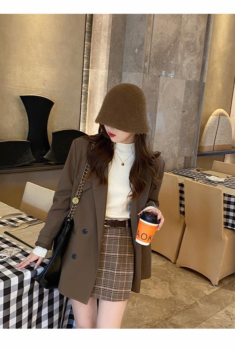 Product Introduction of Women's Knitwear Half Turtleneck Bottoming Shirt Classic Style Inner Wear Autumn and Winter Cashmere Sweater 2024 New Spring and Autumn Top 21