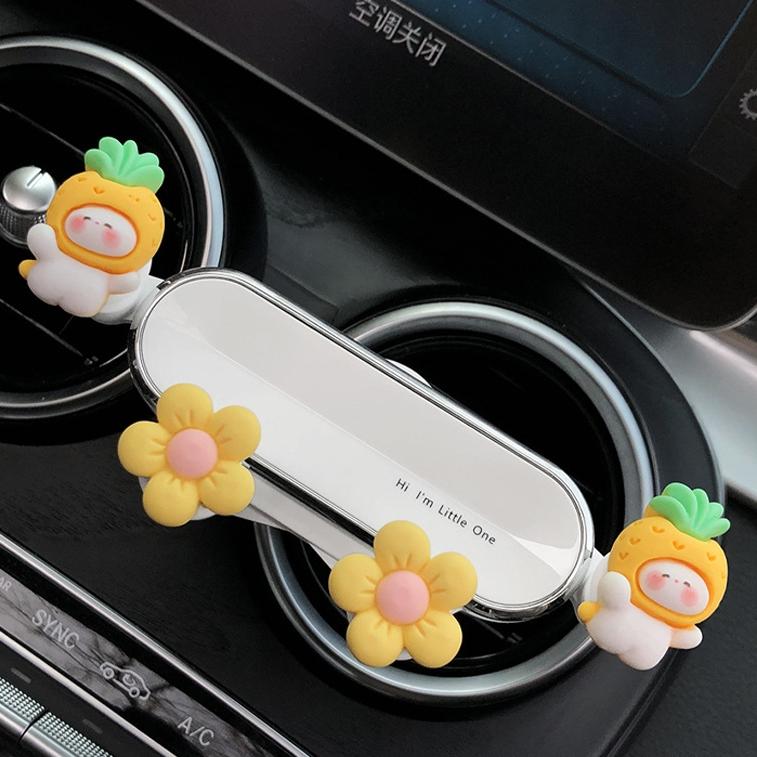 Product Introduction of ที่วางโทรศัพท์มือถือเสียบช่องแอร์รถยนต์ Car holder รถยนต์ ลายการ์ตูนน่ารัก 360 องศา แท่น วาง 5