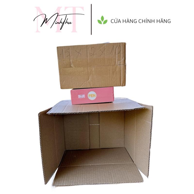 (MÃ 5) HỘP GIẤY FEN / SIZE 1-5 HỘP / HỘP GIẤY BẢO VỆ SP MÀU HỒNG ĐÀO 1