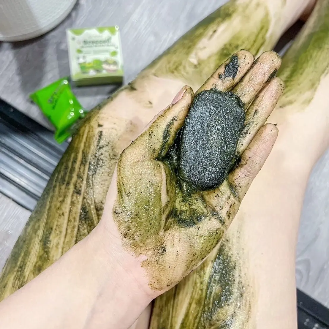 สบู่สครับบล็อคโคลี่ สครับบล็อคโลี่