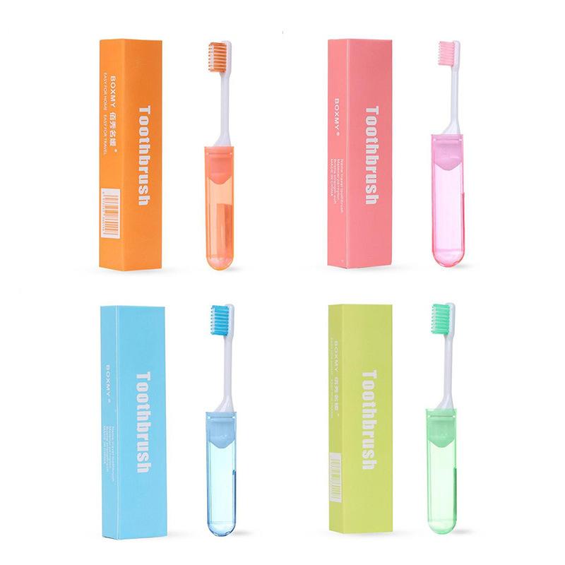 Product Introduction of 1Pcs Travel Portable Folding Toothbrush Super Soft Bristle Toothbrush Fold Travel Camping Hiking Outdoor Easy To Take Teethbrush 22