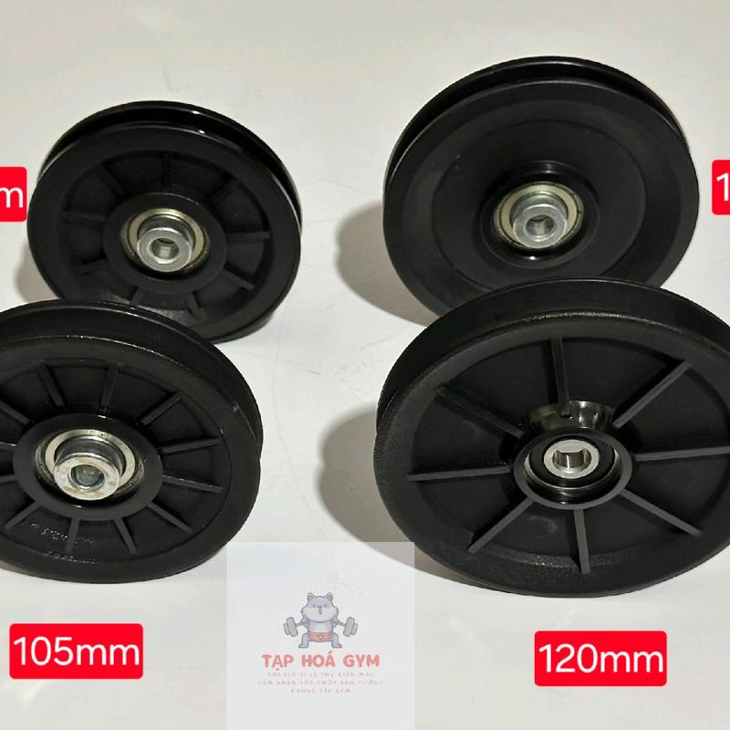 Bánh xe ròng rọc chuyên dụng cho máy tập gym(nhựa pa) 1