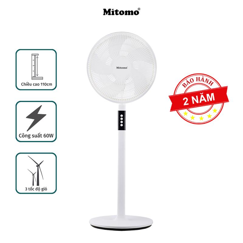 Quạt điện lửng Mitomo FCE-60HEV công suất 60W mạnh mẽ động cơ dây đồng - Bảo hành 2 năm Fan QuạT quatdien
