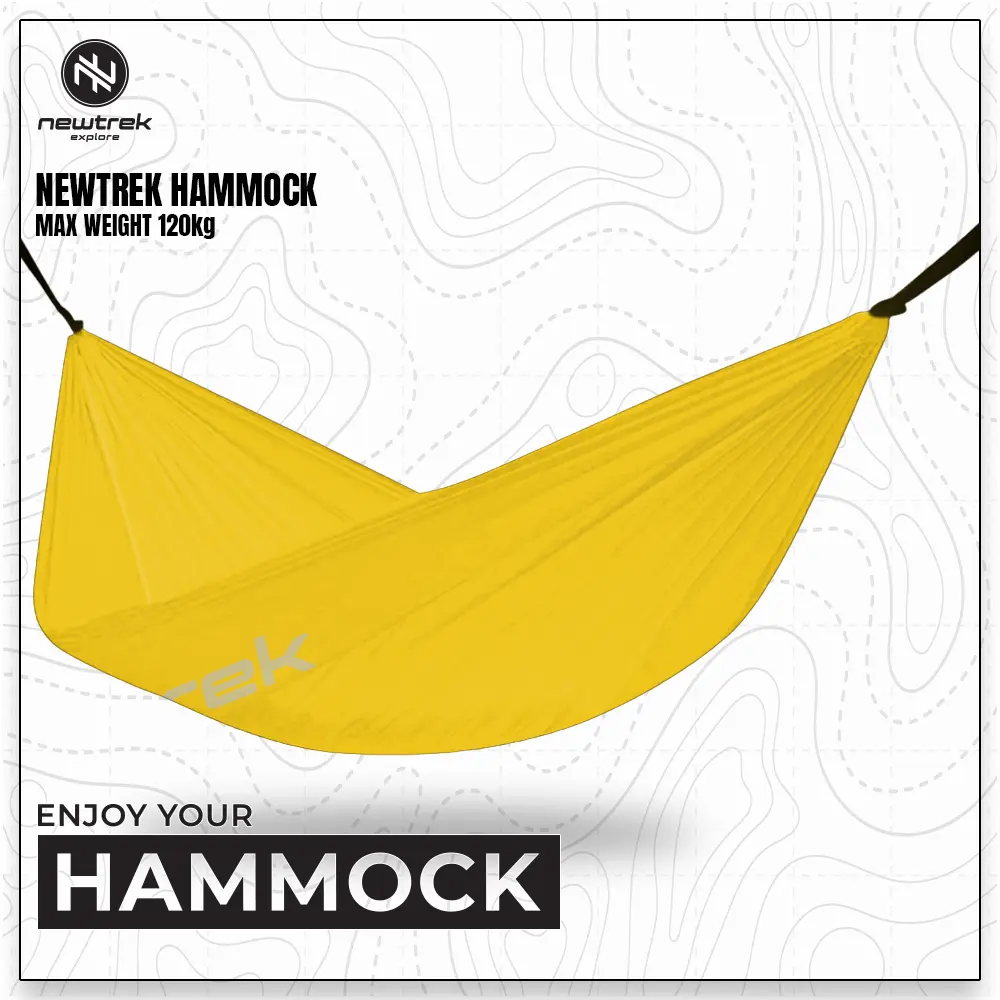 Newtrek Hammock - Ayunan Gantung yang Kuat dan Nyaman tempat tidur gantung Camping Outdoor tiang  hammock sleeping bag bulu angsa hammock  tent sleeping  bag sleeping  bag sleeping bag