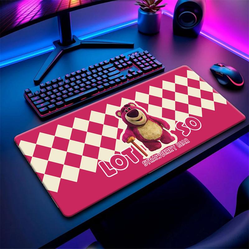Product Introduction of Mouse Pad Mousepad Keyboard Sticker Cute Character Karakter Lucu Strawberry Bear 15