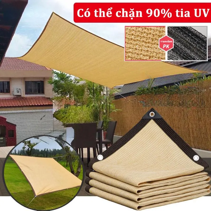 Lưới chống nắng,Lưới Che Nắng Ngoài Trời,Có thể chặn 90% tia UV,Phù Hợp Cho Vườn,Trang Trại Và Nhà KínhRất nhiều kích cỡ