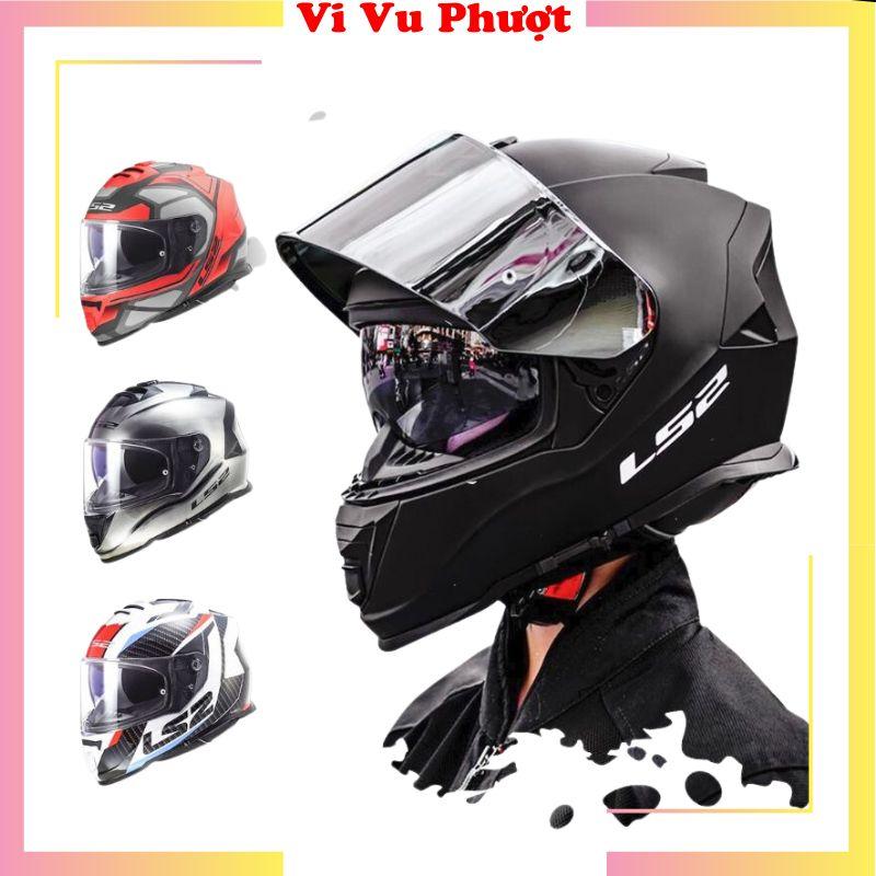 Mũ Bảo Hiểm Fullface LS2 FF800 Storm - Tặng kèm Pinlock 750k Helmet