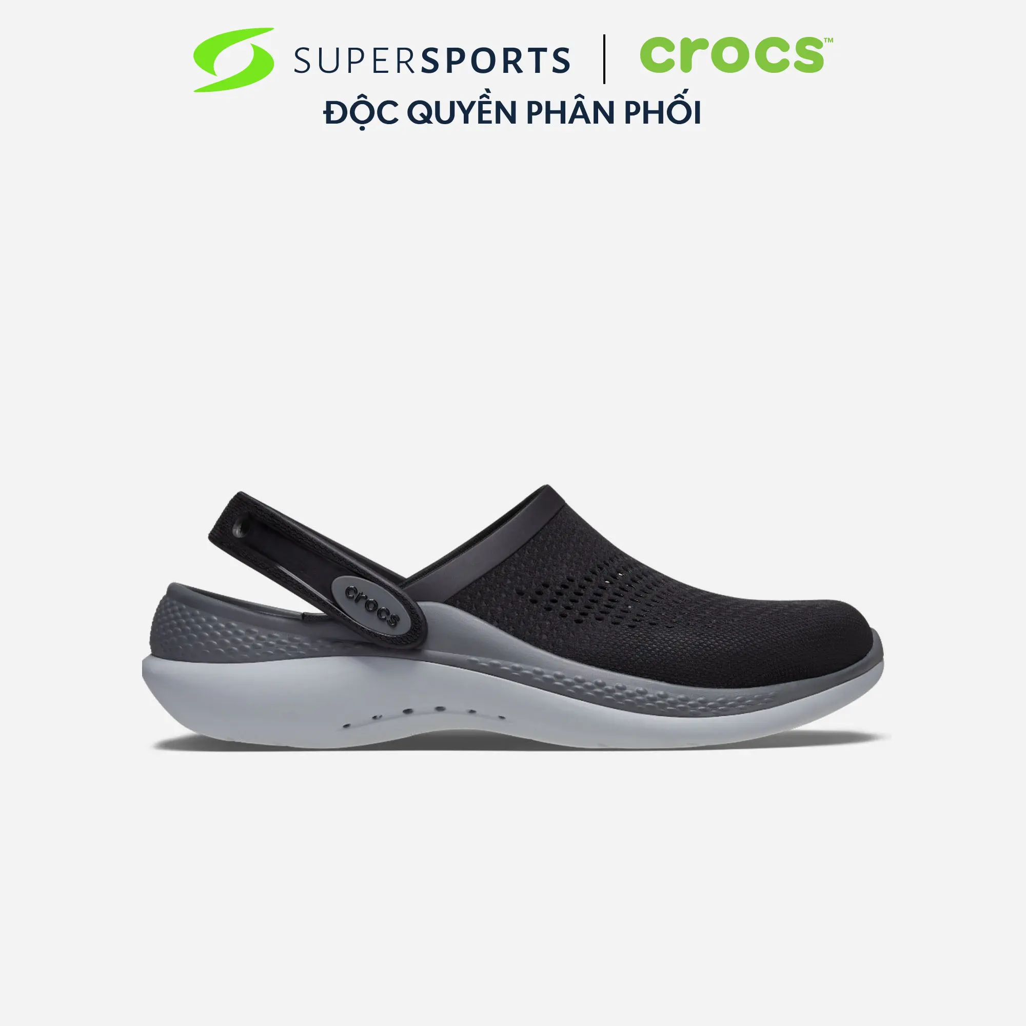 Giày nhựa unisex Crocs Literide 360 - 206708-0DD Cao Su LSW306