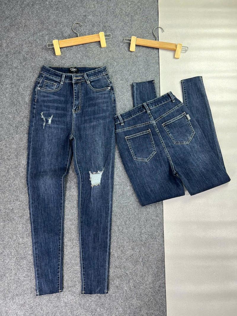Product Introduction of [ Mẫu mới ] Quần jeans ôm lưng cao co dãn, Quần bò skynny hack dáng Nữ Women Nữ Women 6