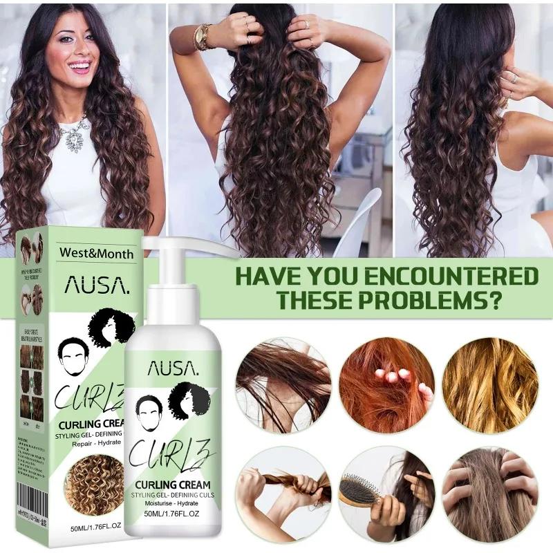 Product Introduction of Light Curl Defining Elastin Lightweight Curl Defining Cream Moisturizing Curly Hair Elastin Intense Curl Cream To Define All 15