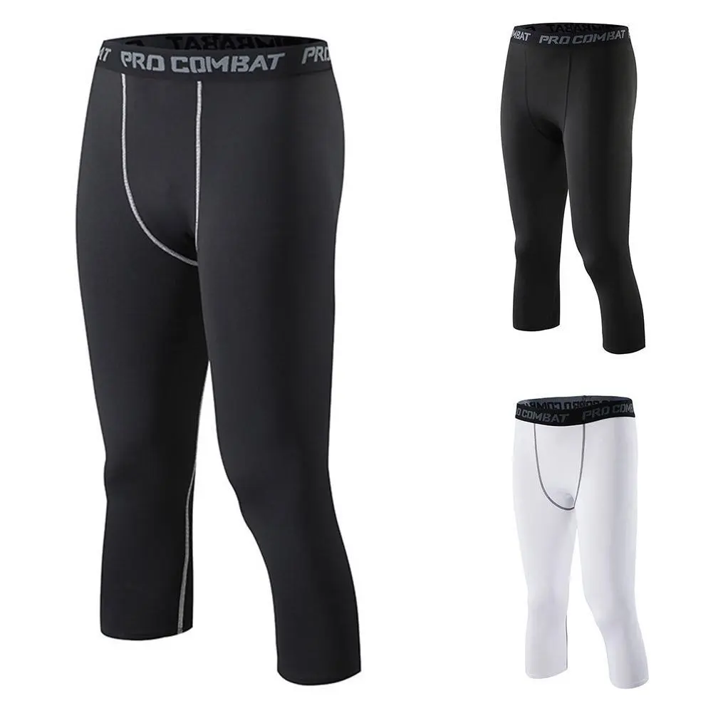 Men's Fitness Sports Tights Basketball Compression Supporter Runnin Running Tights Sports
