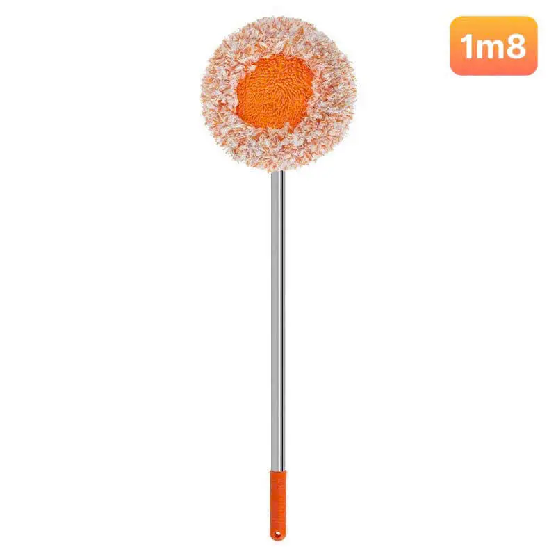 Chổi Lau Trần Nhà, Cây Quét Trần Nhà Hình Hoa Hướng Dương Xoay 180 Độ Cán Inox 304 2Bshop 8