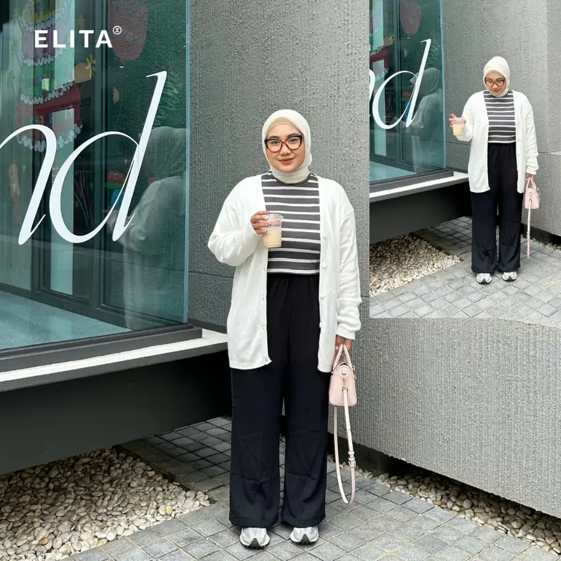 Anaya Cardigan (Katun knit) cardigan Wanita Cardigan Cewe Elita 1