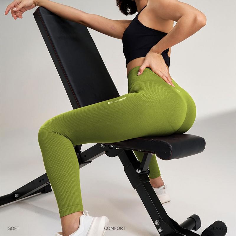  Quần dài tập Gym Yoga chính hãng Naqi FY - 139 chun mông vải dệt kim có dãn thấm mồ hôi tốt quần legging quần tập yoga 