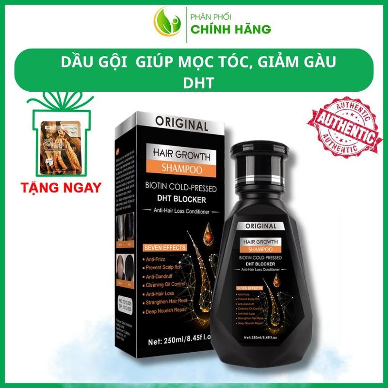 Dầu gội DHT kích thích mọc tóc, giảm gàu, nấm ngứa, bảo vê nang tóc chắc khỏe