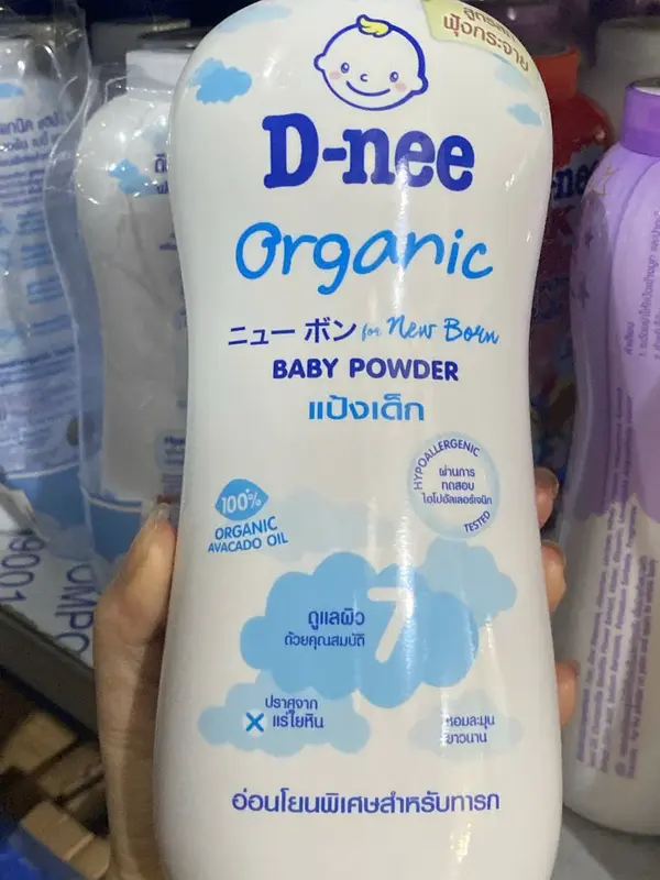 01 Chai Phấn Rôm Dnee Baby Powder 350g Thái Lan 0