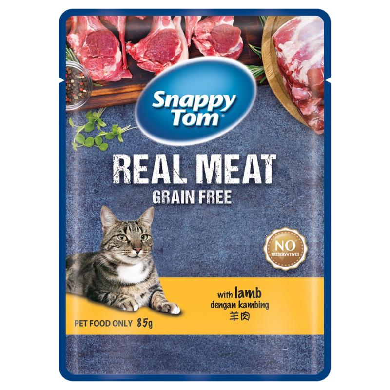 Pate Mèo Snappy Tom Real Fish Nhiều Vị 85g 1