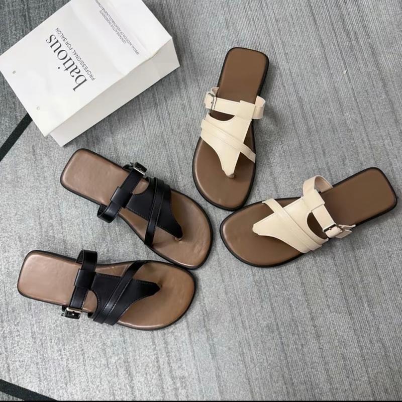 Dép nữ sỏ ngón dáng sục tiện lợi cho làng siêu xinh mẫu mới 2024 - Thương hiệu Shoes - DéP GiàY Nhung Đế Bằng Cao Su