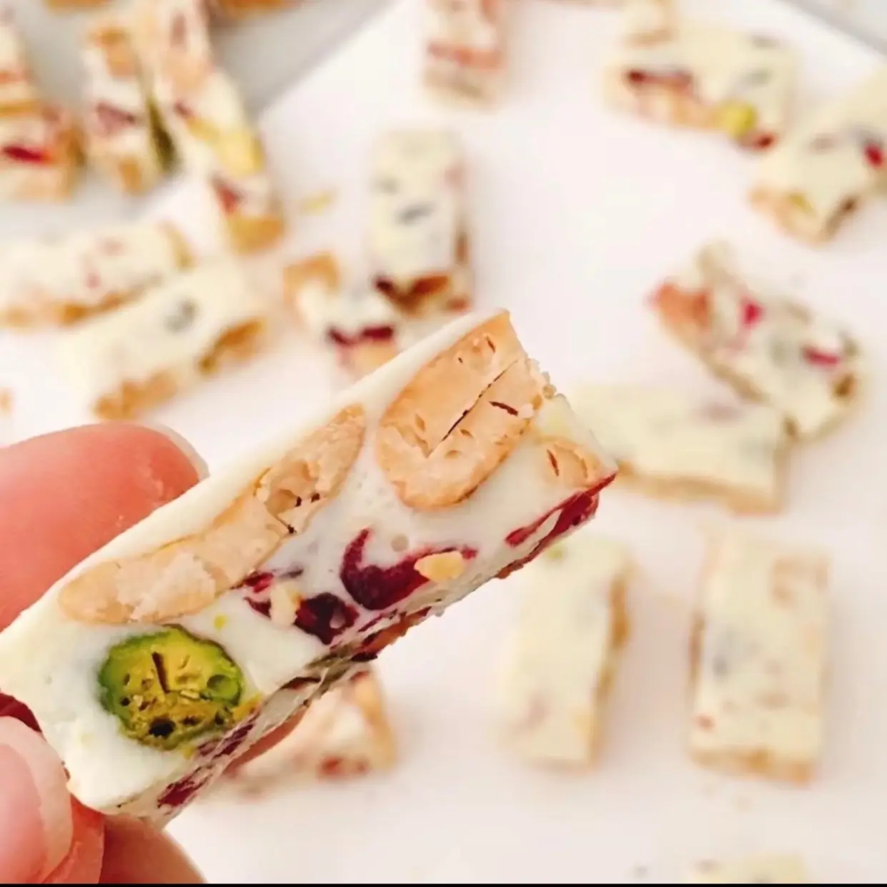Kẹo Nougat Ăn Kiêng Nhiều Vị 500gr/1kg