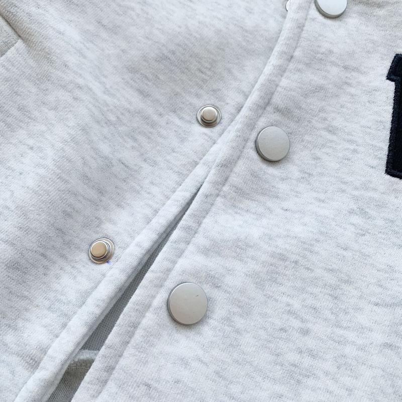 Product Introduction of Infant Toddler Jacket Ins Spring Autumn New Boys and Girls Short Baseball Jacket Baby Embroidered Letter Jacket Trendy 38