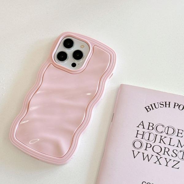 Product Introduction of Niche pleats for Apple FOR iPhone 16promax/16pro/16/15promax/15pro/15/14/14 promax/14pro/13promax/13/13pro/12/12promax/12pro/11 wave two-in-one mobile phone case 13