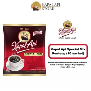 KOPI KAPAL API SPECIAL MIX 25Gr Renceng 10Pcs