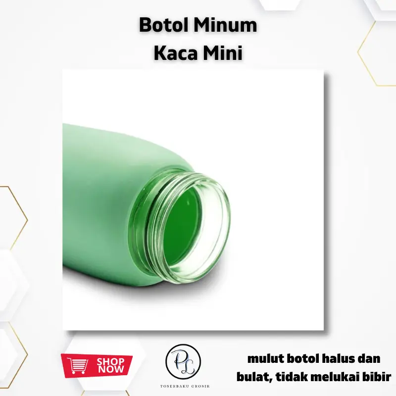 Botol  Minum Kaca Mini / Gelas Anak Tumbler Karakter 360mL 3