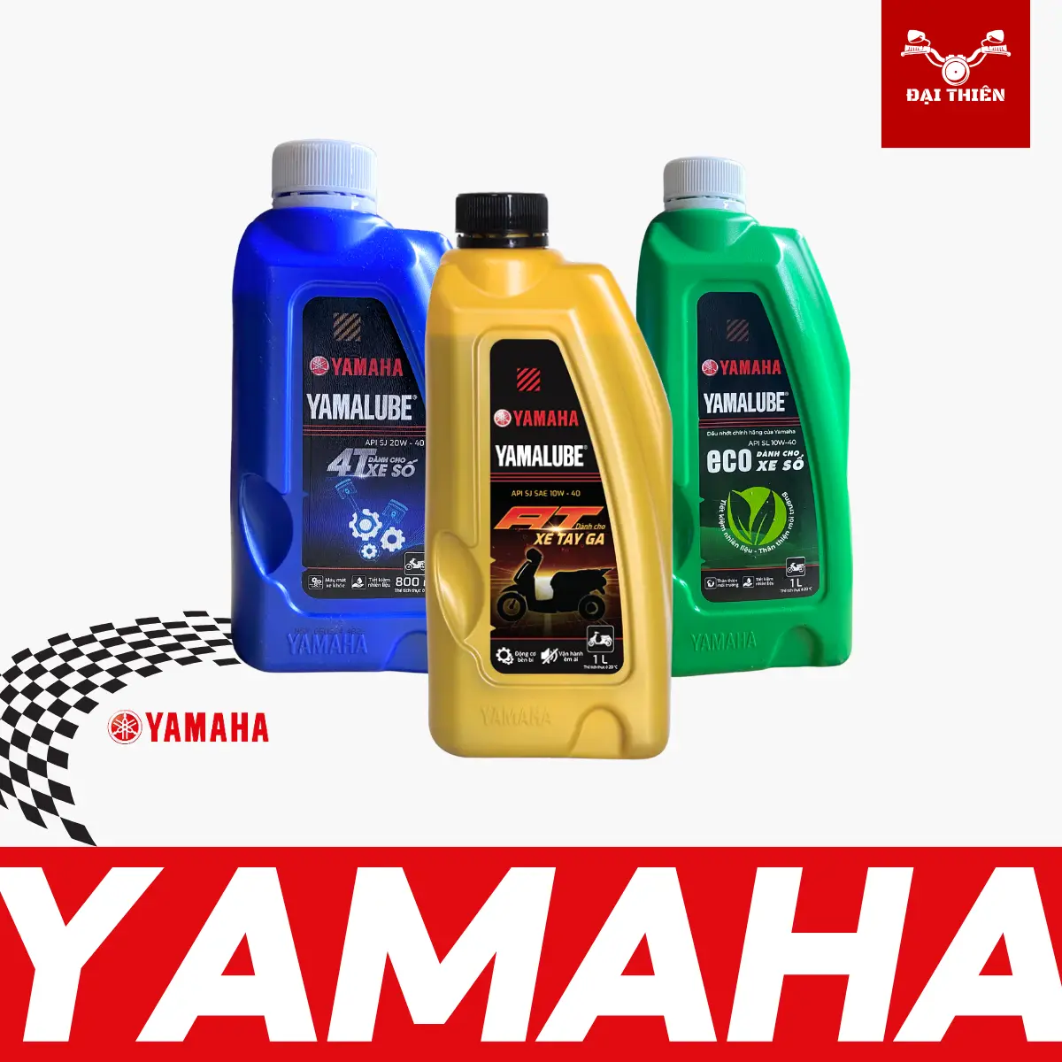 Dầu Nhớt YAMAHA cao cấp chính hãng AT và 4T dành cho xe GA và xe SỐ nhớtxemáy