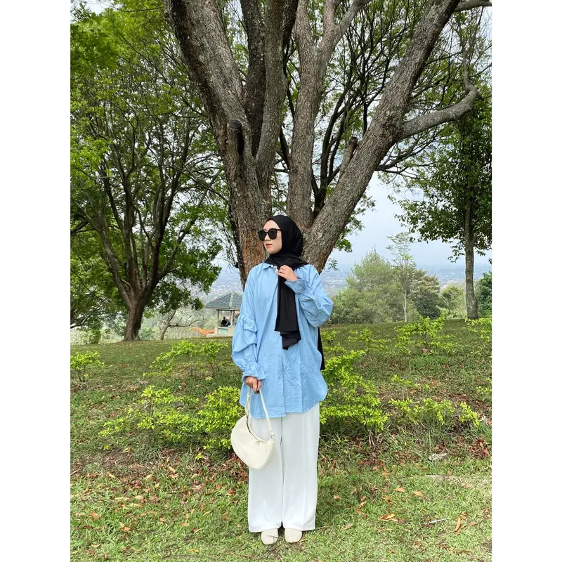 KW - Aqila Tunik Slit Bahan Pololinen Jumbo 2