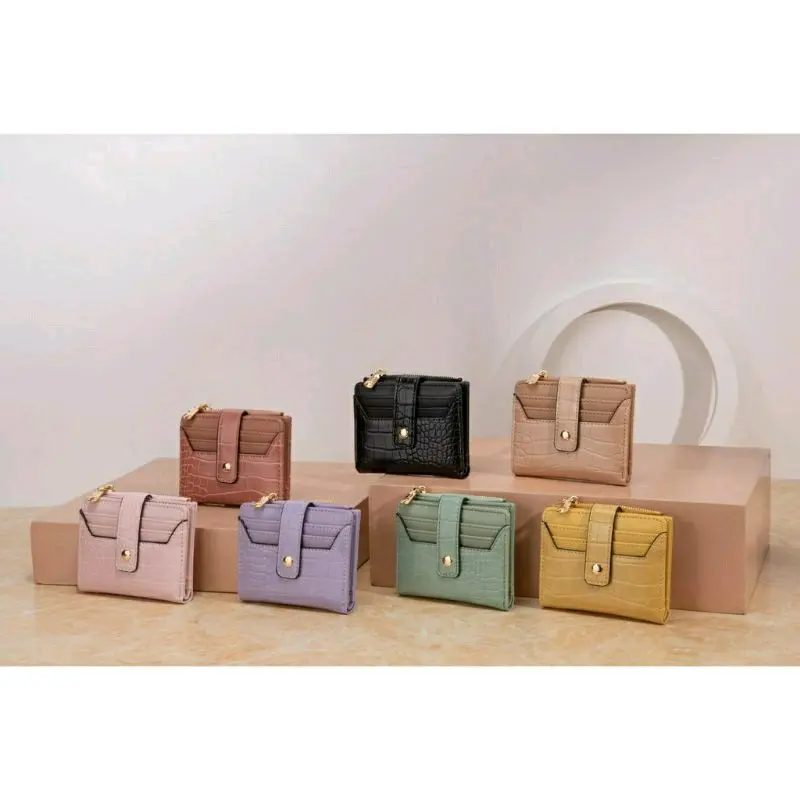 Geni walet/ dompet wanita/ tas wanita mini/ dompet lipat termurah/dompet 1