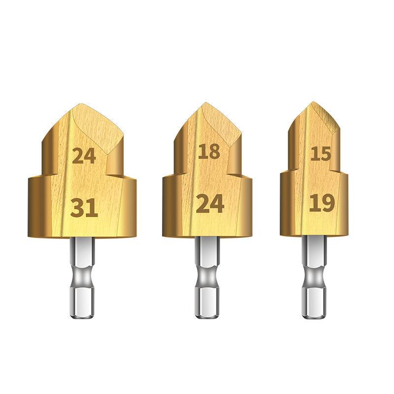Product Introduction of Mata Gerudi Langkah Batang Hex PPR, Pengeluar Baharu, Tersedia dalam 20/25/32 Langkah, Sesuai untuk Paip Air, Mata Gerudi Khas, Alat Perkakasan 4