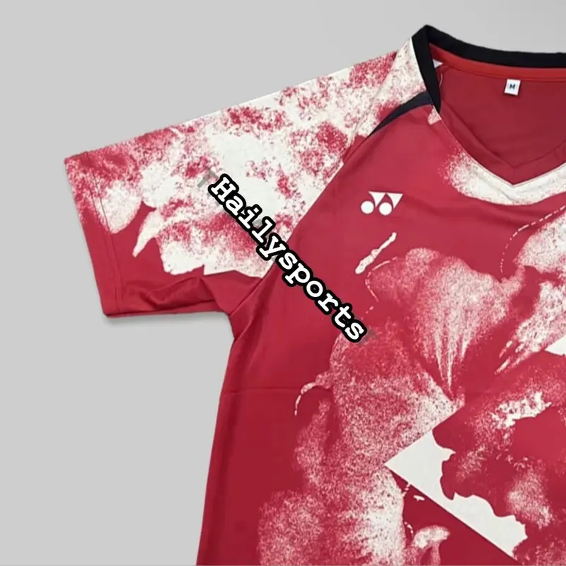 Áo cầu lông Yonex mới nhất dành cho thi đấu và tập luyện (0509 đỏ) 3