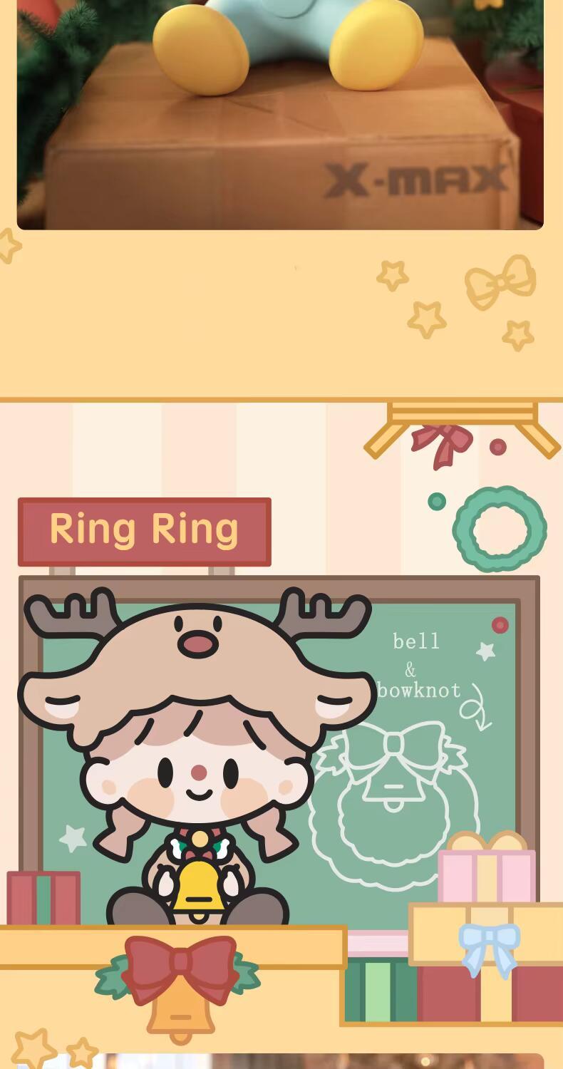 Product Introduction of King Zhuo Christmas Dream for You Series Bd Toys Surprise Kawaii Mystery Box Cute Desktop Ornaments Christmas Gift 15