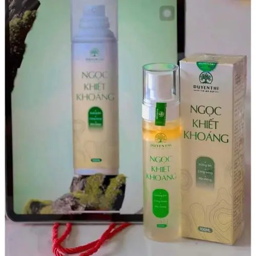 Xịt Khoáng Ngọc Khiết Khoáng Duyên Thị 100ml - Dưỡng Da Cấp Ẩm Chăm Sóc Da 6
