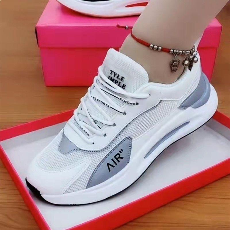 Giày Thể Thao Nữ Nam Lưới Thoáng Khí Hợp Mọi Lứa Tuổi Giày Chạy Bộ Bay Đan Giày Nam Giày đôi Cao Su Sneaker Sport 1