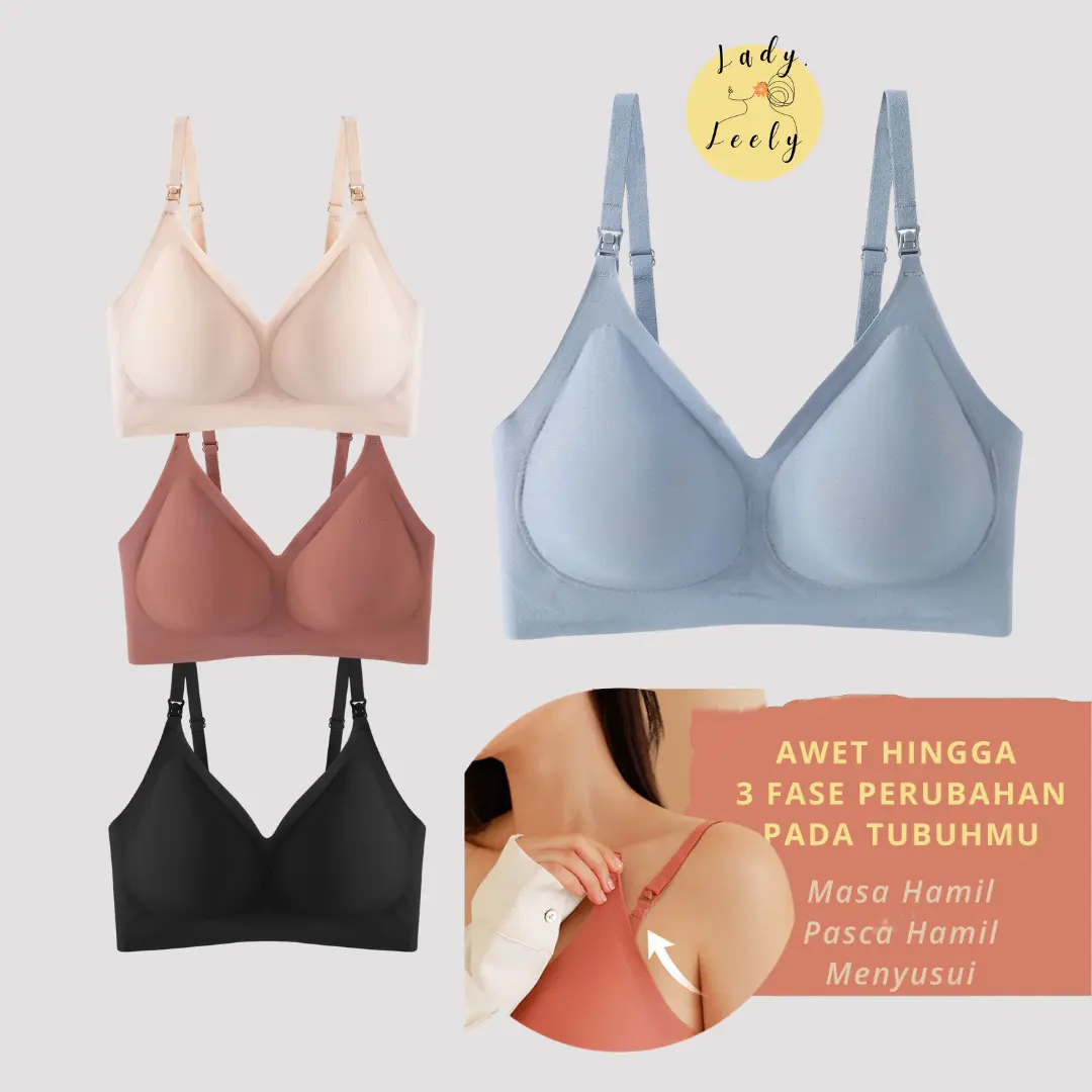 BH MENYUSUI / BRA MENYUSUI / BRA UKURAN BESAR/ SEAMLESS NURSING BRA / BRA NYAMAN