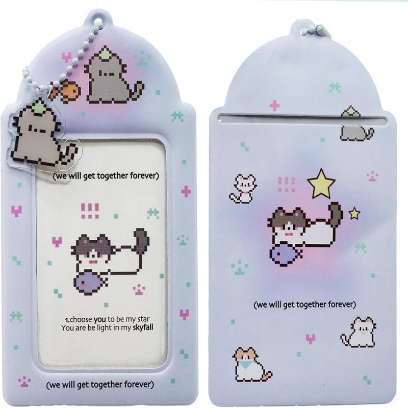 Product Introduction of uummi Kawaii 3 inch Decorative Photocard Holder Cartoon Waterproof ID Holders Y2K Photo Album Protective Sleeves 19