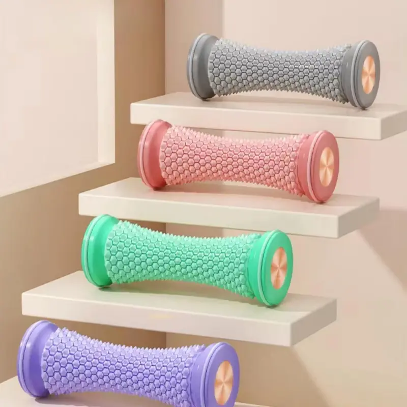 Foot Massage Roller, 1 Count Multifunctional Portable Yoga Fascia Ball for Plantar Fasciitis, Deep Reflexology Tissue Muscle Massage for Foot Heel Pain 4