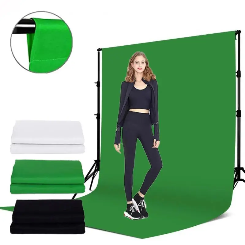 BTFOOR Collapsible Backdrop, 1 Count Portable Photo Backdrop, Photo Video Studio Screen Collapsible Backdrop Background Cloth, Backdrop for Photo Video Studio Live Game 3