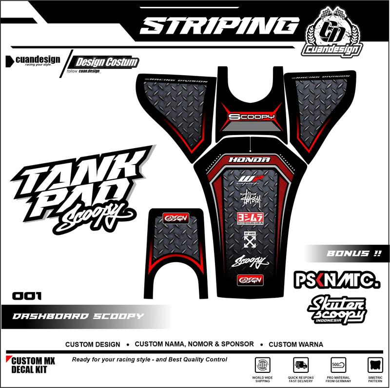 Product Introduction of Stiker Striping Pelindung Dashboard Motor Scoopy 2020 2021 2022 - Motorcycle 13