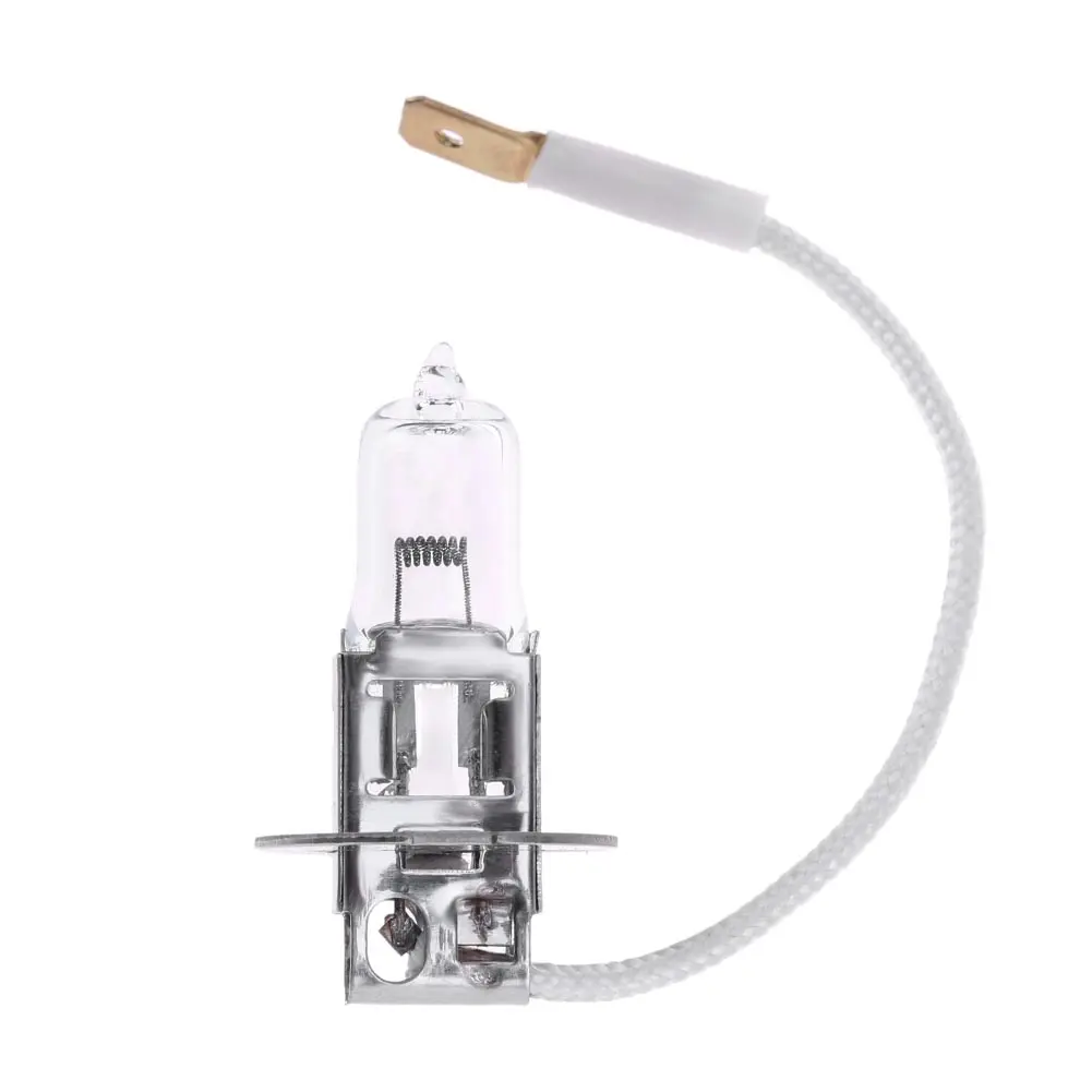 1pc H3 24V 55W 3000K Yellow Car Xenon High/Low Beam Fog Lamp Halogen Bulb