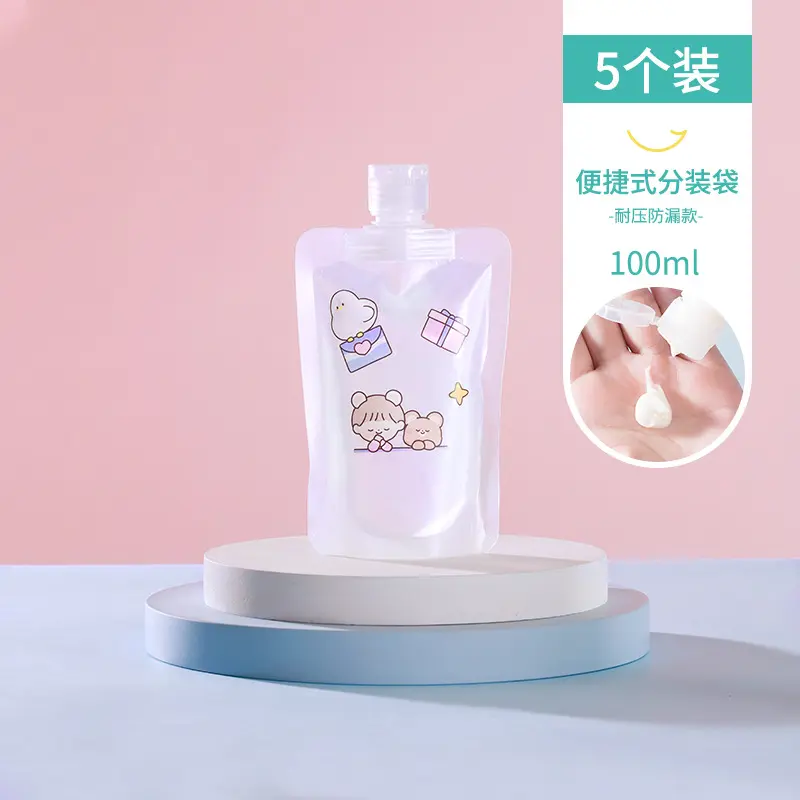 Túi Đóng Gói Phụ Du Lịch, Bán Chạy, Dùng Một Lần, Cho Mỹ Phẩm, Kem Dưỡng Da, Bộ Dầu Gội Đầu, Sữa Tắm, Dụng Cụ Thiết Yếu Và Hữu Ích 7