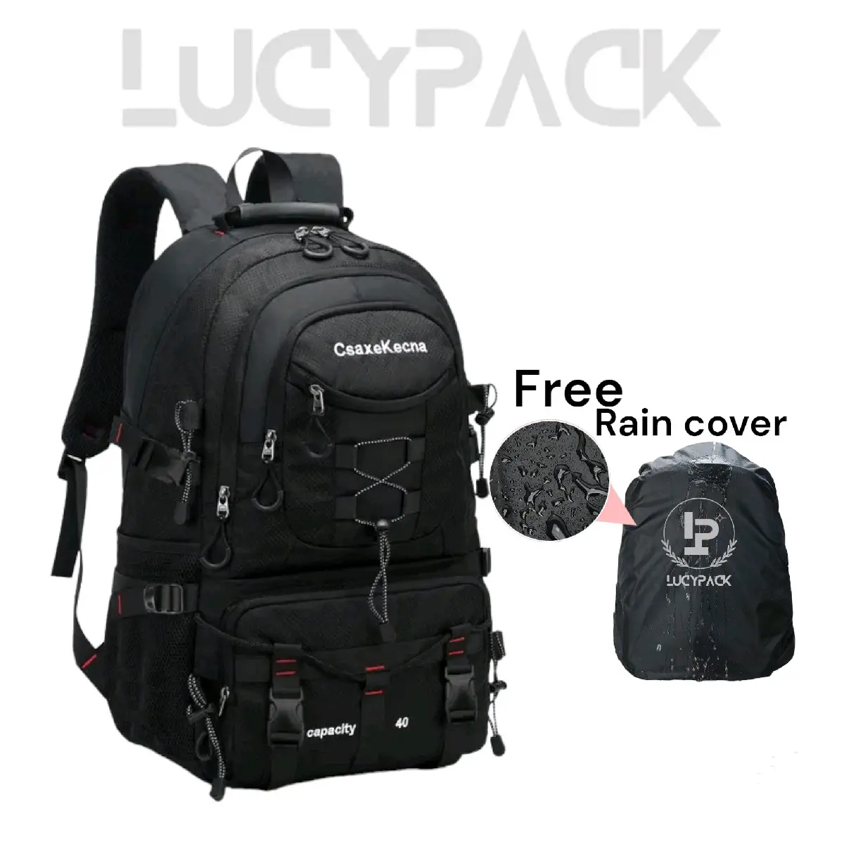 Tas Ransel Backpack Laki-laki Perempuan Muatan Besar Tas camping Backpacker Traveling Outdoor Wanita travel bag