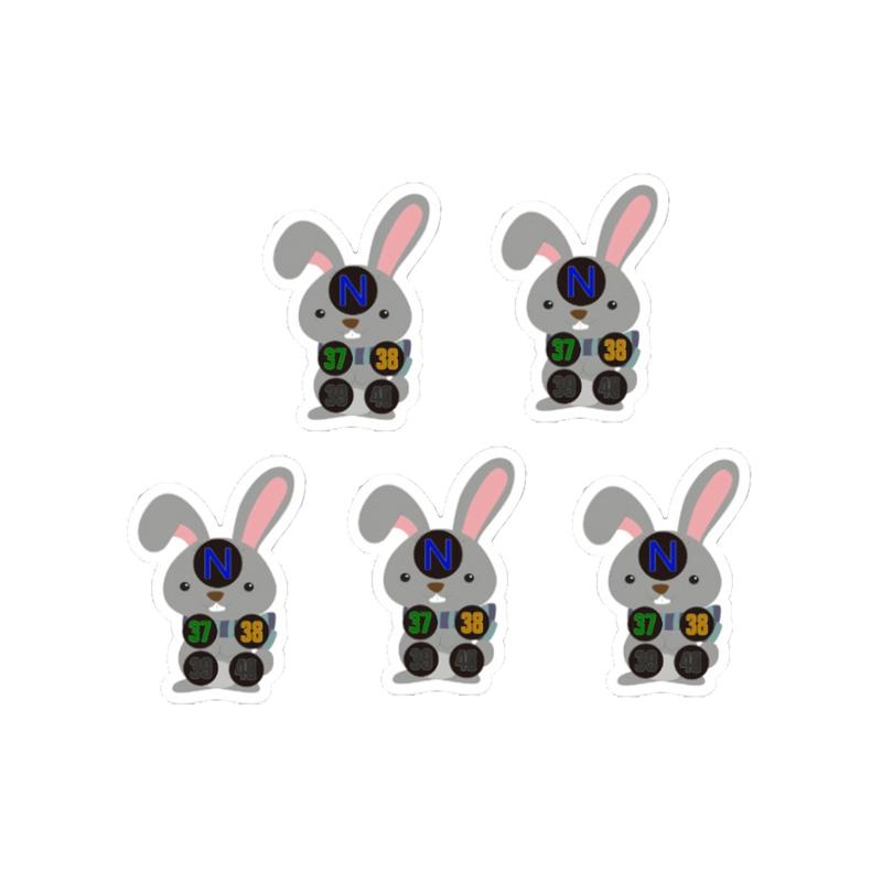 Cartoon Fever Stickers Children Forehead Thermometer Fever Track ...