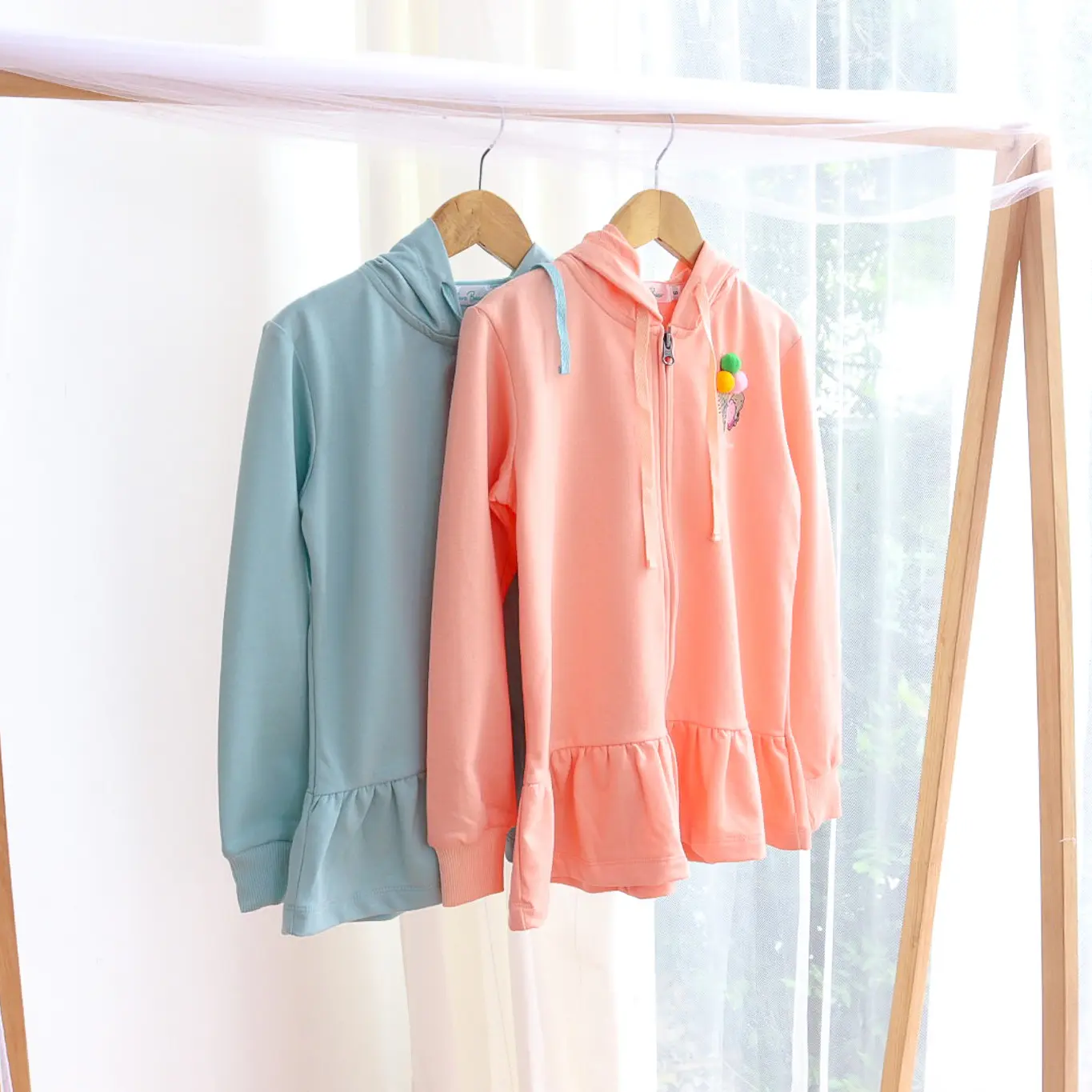 Jaket Tiper Anak Perempuan Ice Cream Kaos Baby Tery