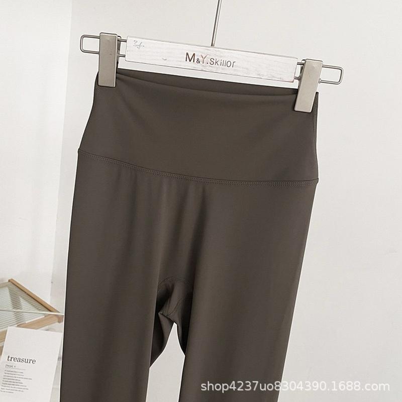 Product Introduction of Quần tập gym,yoga,pilates legging nữ vải Lulu cao cấp bản eo 9p thun mềm mát gen bụng QC(có sẵn) 40
