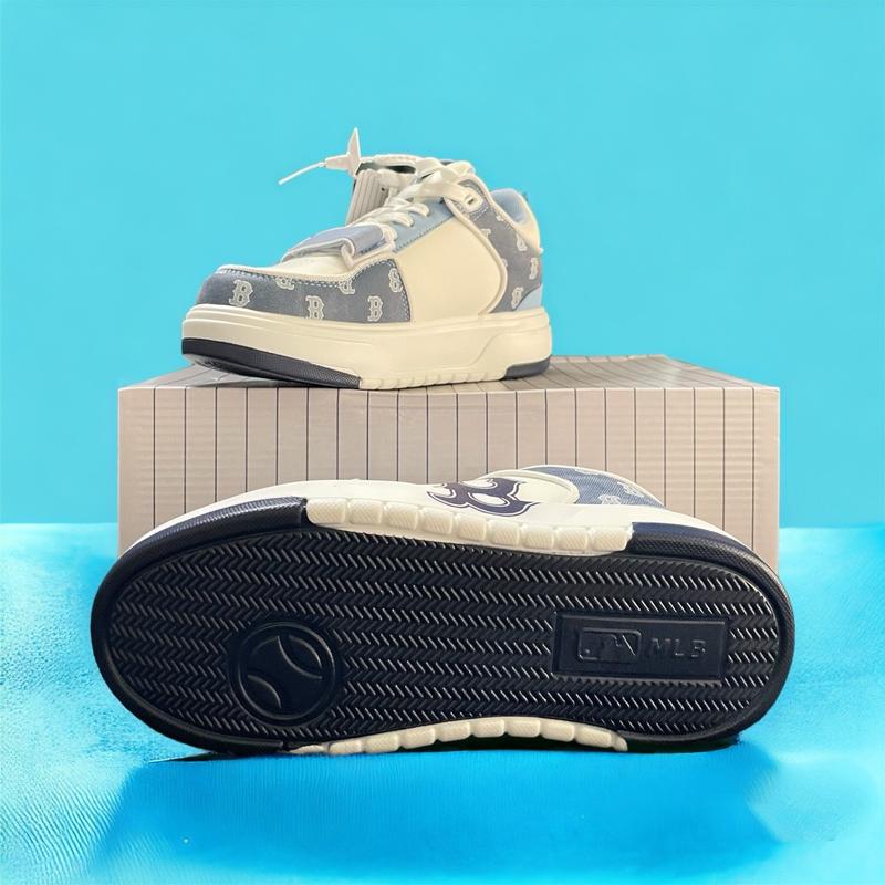 Giày thể thao MLBI Mid Xanh - Giày thể thao nữ đế cao thời trang,sang trọng Sneaker Shoes 3
