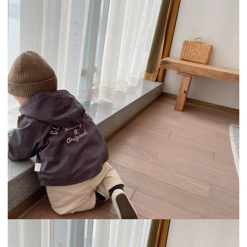 Baby Autumn and Winter Fleece-lined Anorak Male and Female Baby Nordic Embroidered Coat Baby Windcheater Western Style Autumn and Winter 6