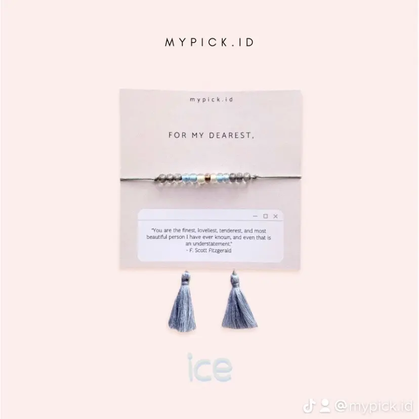 [PREORDER] POPSICLE BOHO TASSEL BRACELET FRIENDSHIP COUPLE GELANG PERSAHABATAN Female Female Anniversary